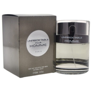 GLENN PERRI Unpredictable Pour Homme by Glenn Perri eau de toilette for men 3.4oz