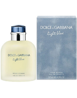 D&G Light Blue by Dolce & Gabbana eau de toilette for men 4.2oz