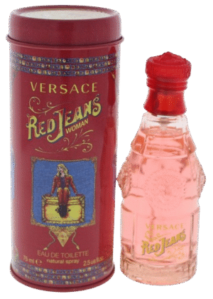 Versace Red Jean by Versace eau de toilette for women 2.5oz