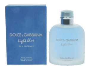D&G Light Blue Intense by Dolce & Gabbana eau de parfum for men 6.7oz
