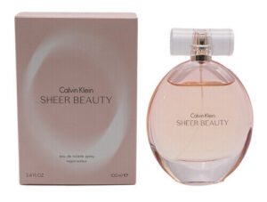 CK Sheer Beauty by Calvin Klein eau de toilette for women 3.4oz