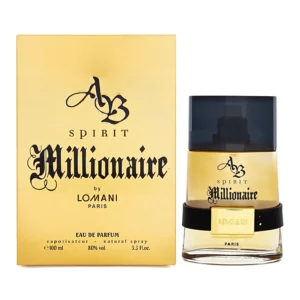 Lomani AB Spirit Millionaire by Lomani Eau De Parfum 3.3oz for Men